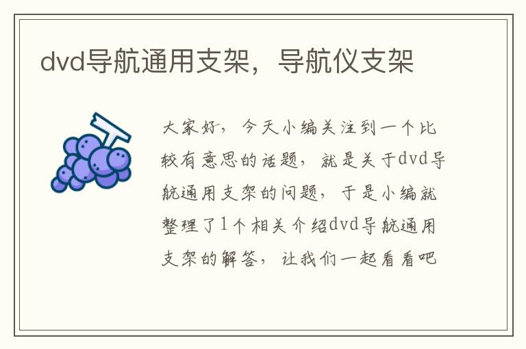 dvd导航通用支架，导航仪支架